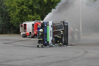 Megsütötte egyik buszát a BKV