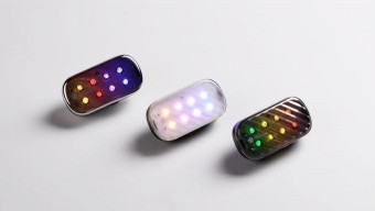 Balesetjelző diszkólámpa a biciklidre