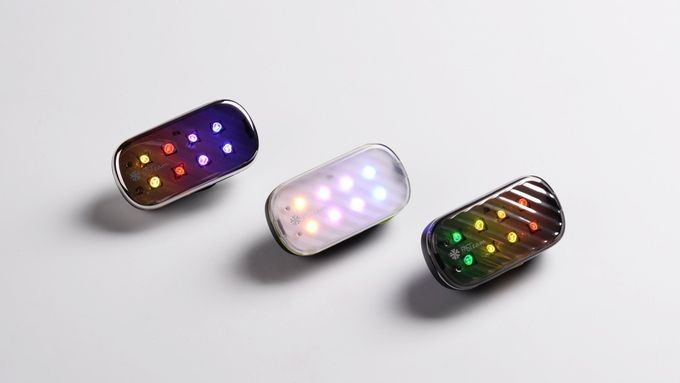 Balesetjelző diszkólámpa a biciklidre