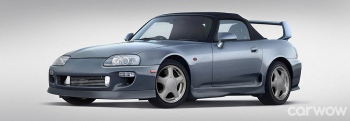 14 egymásba gyúrt autó, amitől bambán fogsz bámulni 9 | Vezess Toyonda Supra-2000