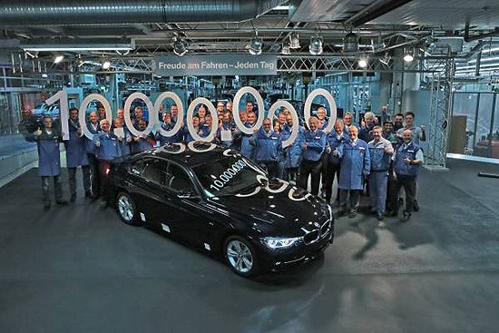 Tízmillió darabnál jár a BMW 3-as szedán