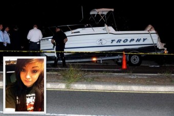 Bizarr: horgászcsónak gázolta el a kerékpárost