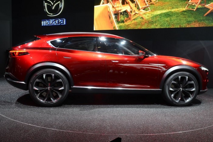 Letért a járt útról a Mazda SUV-ja 4