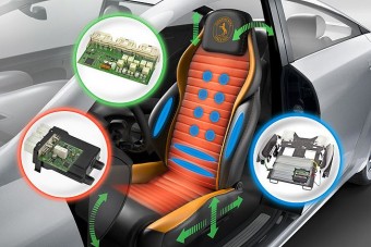 Intelligensek lesznek a jövő autóülései