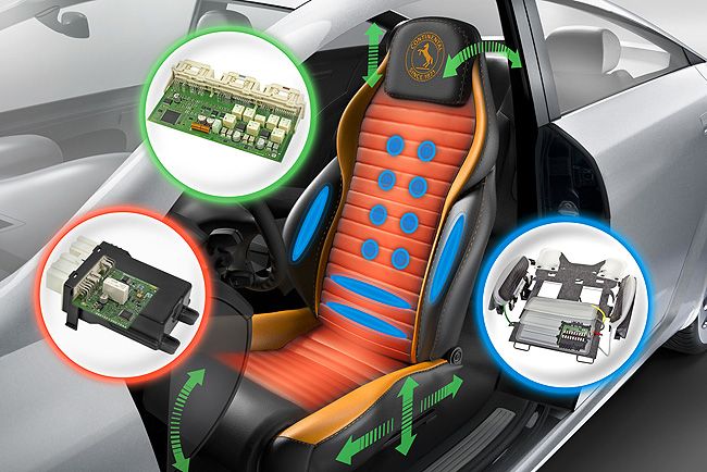 Intelligensek lesznek a jövő autóülései