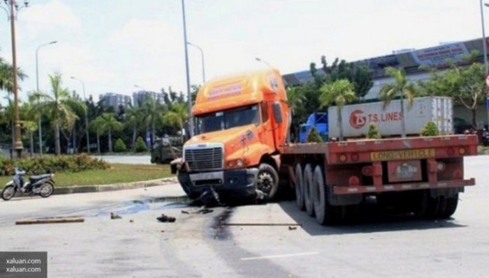 Brutális baleset Vietnamban