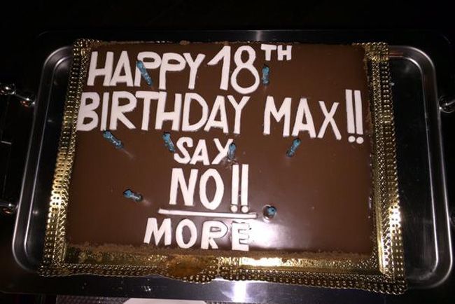 Ezt a tortát örökké emlegetni fogja az F1-es tini