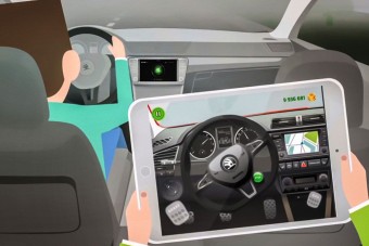 Vezetni tanítja a gyerekeket a Škoda