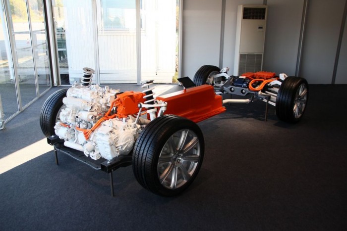 A narancssárgák az elektromos részek