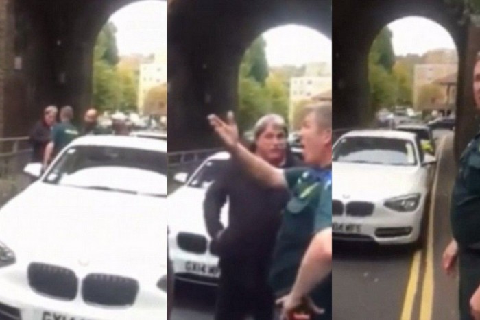 Hiába kérték, nem engedte el a mentőt a brit BMW-s