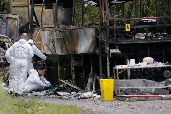 Friss fotókon a francia buszkatasztrófa