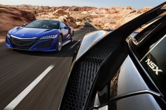 580 lóerős a Honda NSX