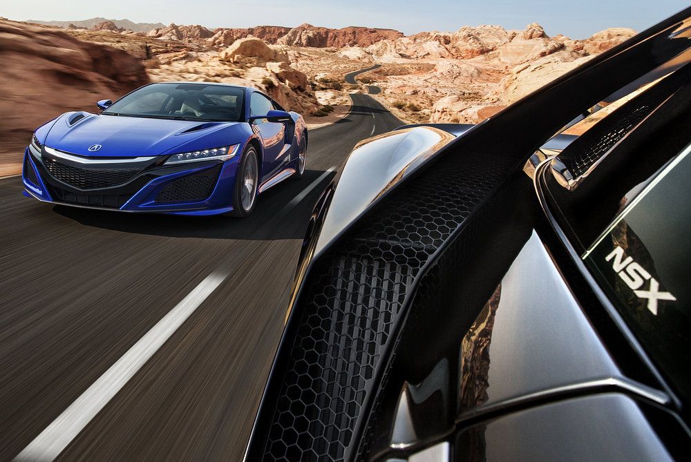 580 lóerős a Honda NSX 4