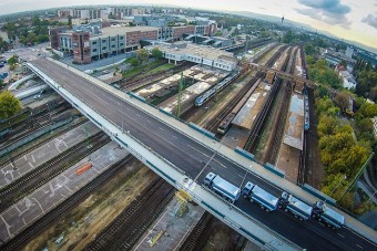 Másfél év után vége egy pesti felüljáró felújításának