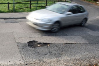 Kráterek a budapesti utakon