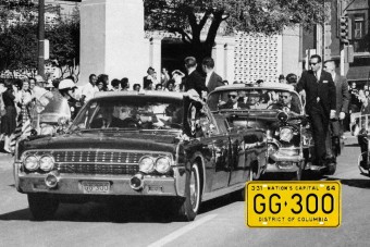 30 millió a lelőtt Kennedy rendszámtábláiért