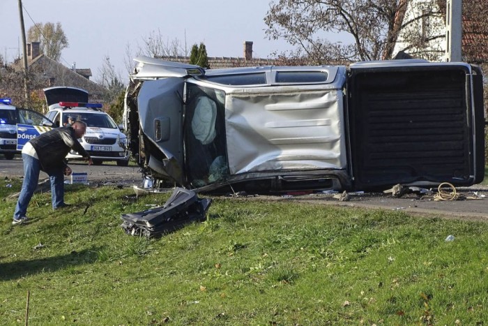 Megrázó fotók a békési halálos balesetről 5