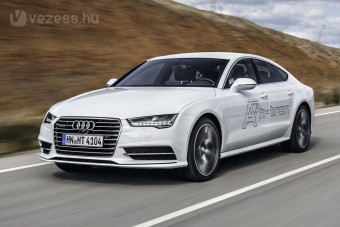Vezettük: Audi A7 Sportback h-tron quattro