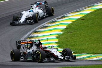 F1: A Williams és a Force India bezárta a Red Bullt