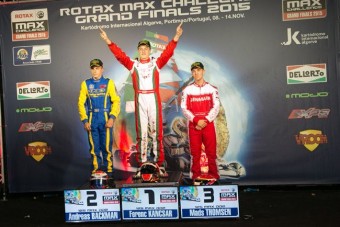 Barrichellót is elverte a világbajnok magyar gokartos