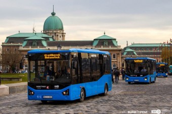 Új buszok Budapesten 