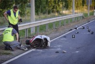 A cikkben szereplő képek illusztrációk, nincs közül a konkrét balesethez (motoros fotók forrása: MTI)