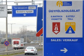 Új fizetős útszakaszok jönnek 2016-tól