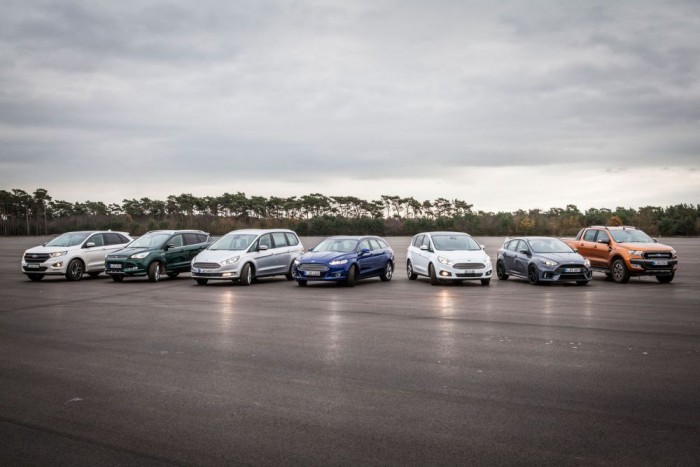 Új Fordok a Volkswagen és az Opel ellen 5 Már hét európai modellt gyárt a Ford négykerék-hajtással. Elnézést a rossz irányba kitekert kerekű autók látványáért, ilyen a gyári kép