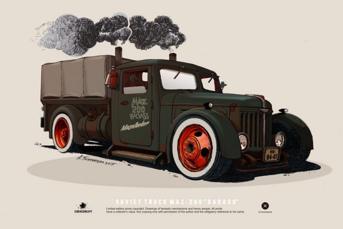 Nagyon menő grafikák legendás orosz gépekről 20 | Vezess Nagyon menő grafikák legendás orosz gépekről 20