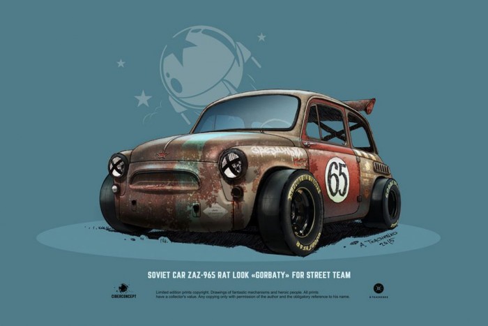 Nagyon menő grafikák legendás orosz gépekről 7 | Vezess Nagyon menő grafikák legendás orosz gépekről 7