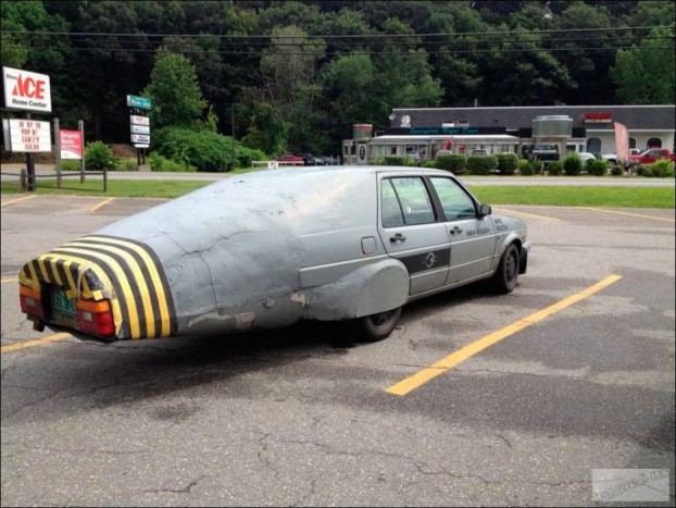 Psszt! Nehogy elriasszuk. Egy ritka Volkswagen természetes környezetében, épp utódját hozza világra.