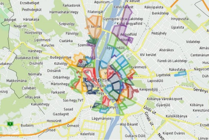 budapest parkolóház térkép Ahol pár perc sétával akár ezreket spórolhatunk