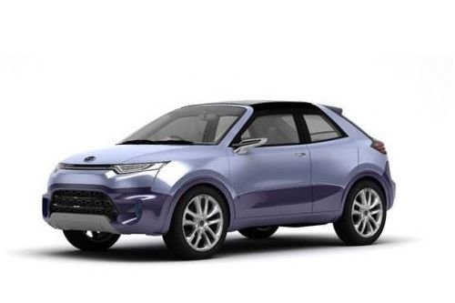 Daihatsu CUV - sportos szabadidő-tanulmány vízszintesen osztott hátsó ajtóval és átvariálható hátsó ülésekkel