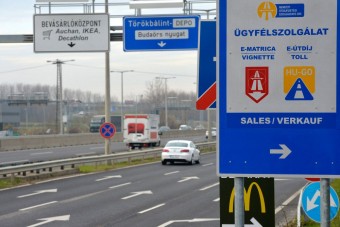 33 milliárd forinttal nőtt a magyar útdíjbevétel