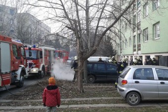 Autó égett Szegeden