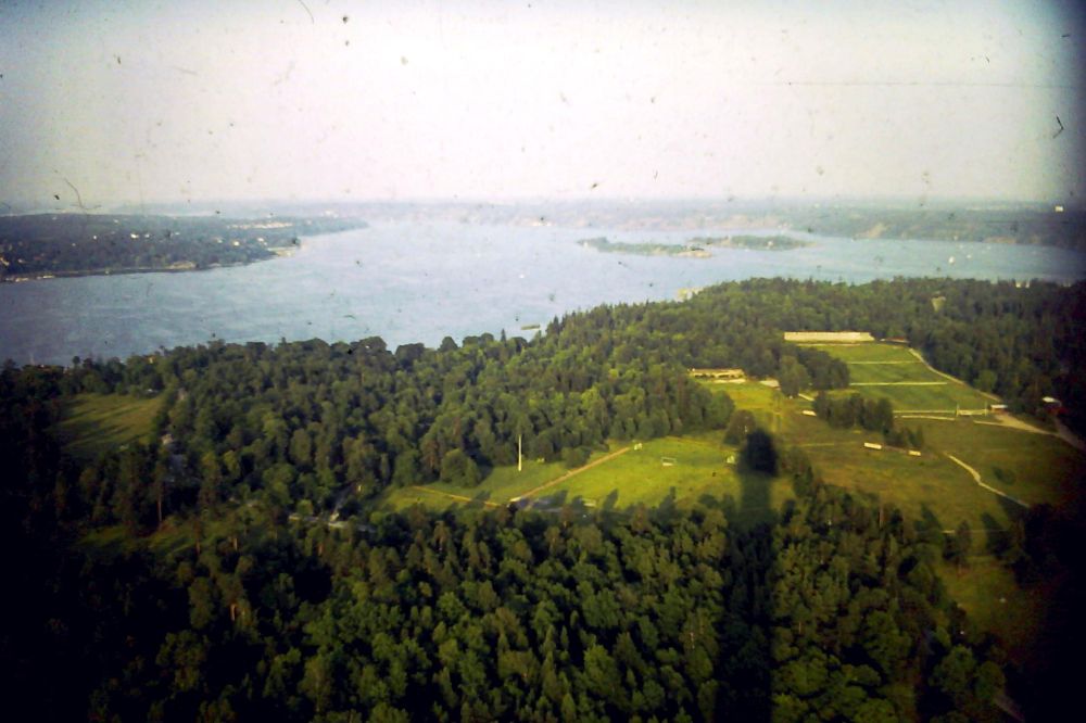 Finnország, látkép a Kuopio TV toronyból