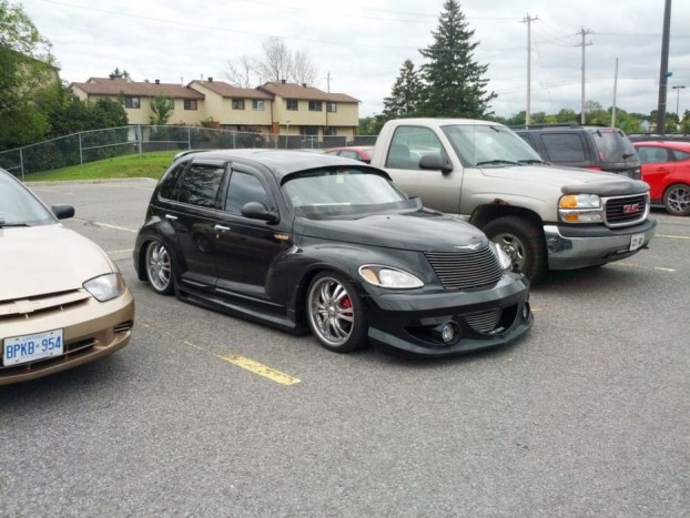 Már meg is van 2016 tíz legocsmányabb tuningja 13 | Vezess A PT Cruiser egyébként sem egy szépség, de ez határozottan rontott a helyzeten.