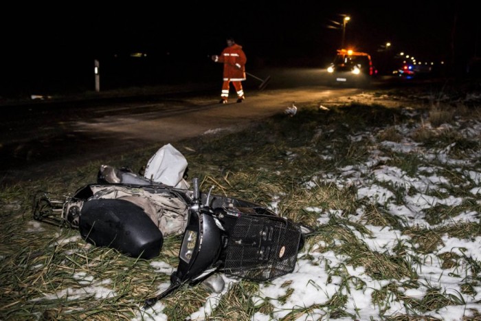 Megrázó képek a halálos tatai motorbalesetről 4