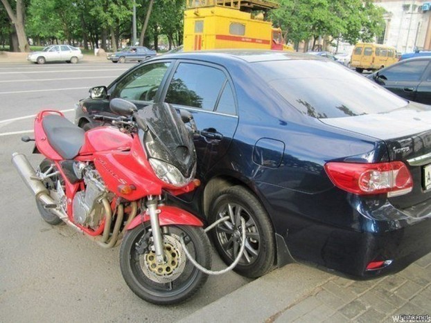 28 vicces és zseniális házi megoldás autólopás ellen 26 | Vezess 28 vicces és zseniális házi megoldás autólopás ellen 26