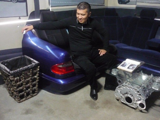 Roncsokból építettek luxusirodát a kreatív szerelők 12