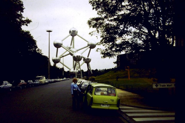 Egy magyar Trabant-tulaj filmbe illő története 17 | Vezess Belgium, Brüsszel, Atomium