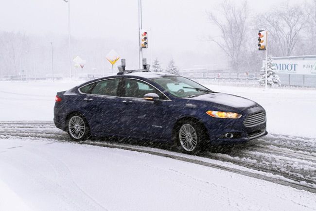 A Ford már hóban teszteli az önjáró autókat 5