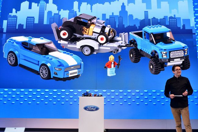 Ford Mustang Legóból
