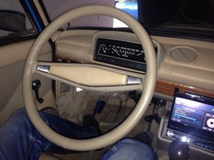 Ez az öreg Lada szó szerint jó bőrben van