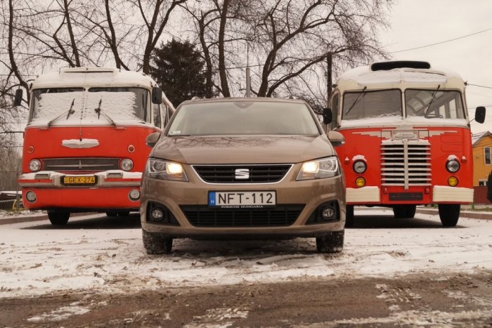 Teszt: Seat Alhambra 2.0TDI DSG – 2016 2 Augusztusban frissítette a VW Csoport a Seat Alhambra egyterűt. Ennek egy irdatlanul felextrázott példányával nyomtam le a karácsonyt-szilvesztert. 1500 km-es teszt