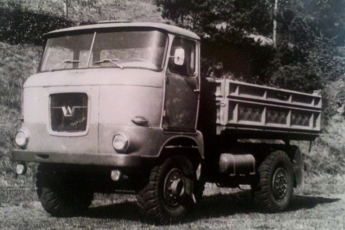 A W50 egyik prototípusa: a végeredmény kicsit szebb lett