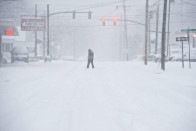 Fotókon az Amerikát gyötrő hóvihar 16