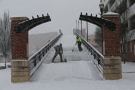 Fotókon az Amerikát gyötrő hóvihar 23