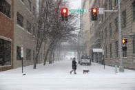 Fotókon az Amerikát gyötrő hóvihar 24