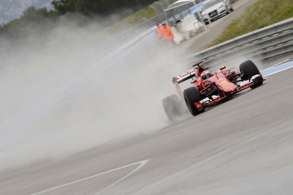 F1: Vettel 134 kört futott ma 7
